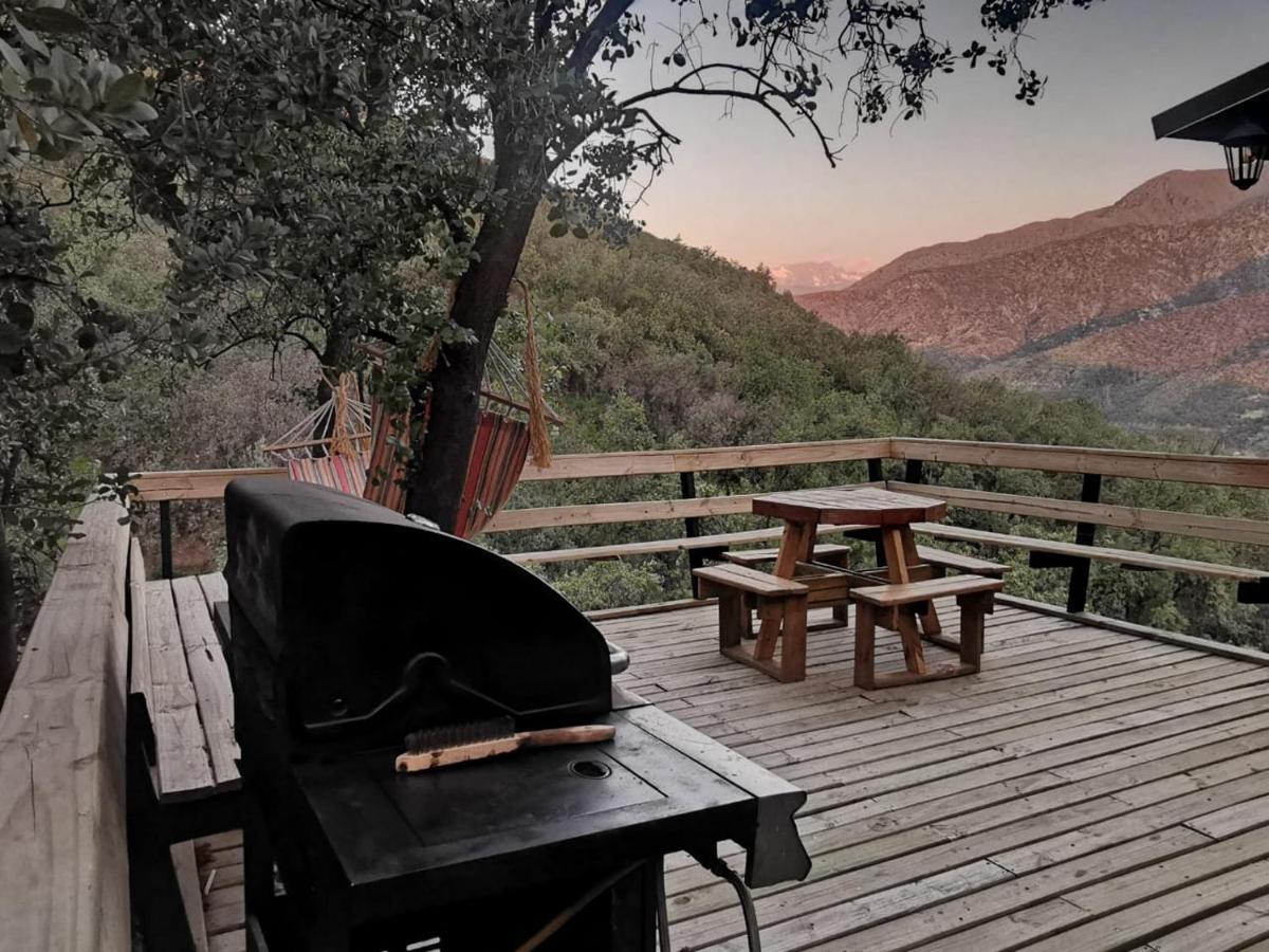 Cabana San Jose Del Maipo Sector La Obra Los Chacayes Exterior foto