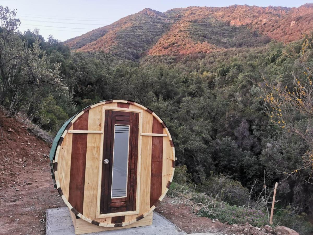 Cabana San Jose Del Maipo Sector La Obra Los Chacayes Exterior foto